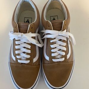 Tan Vans Women’s size 8.5